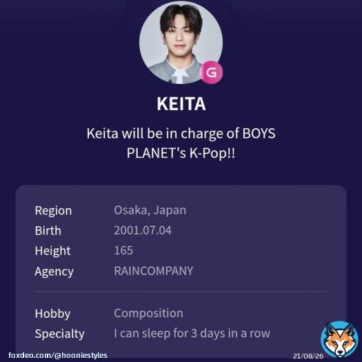 hoping the best for you, keita!!