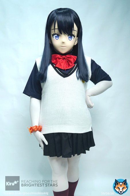 It's finally here, I'm really love on how the new Rikka Takarada looks!   A new look and a new vision starts now!   : @nakamoriworks  #kigurumi #着ぐるみ #rikkatakarada #宝多六花 #SSSS_GRIDMAN #GRIDMAN_UNIVERSE #グリッドマンユニバース