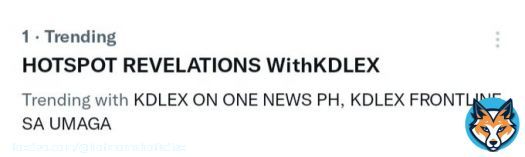 Multiple tag on top spot. Keep fresh tweets to maintain on top!  HOTSPOT REVELATIONS WithKDLEX #PETAWalangAray