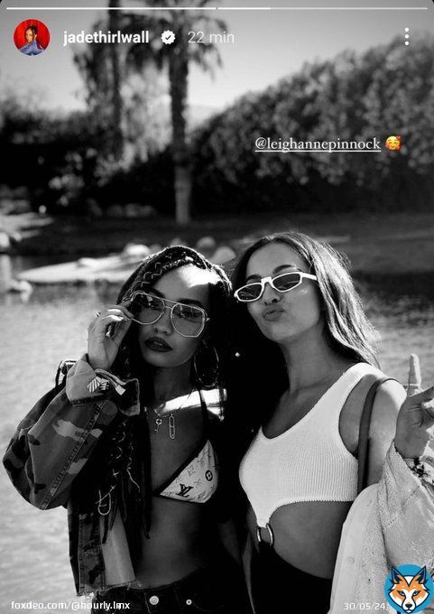 jade and leigh together at coachella 5 years ago