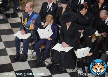 Very proud of Prince George & Princess Charlotte today. #Queen #QueenElizabethIIMemorial #QueenElizabethII #QueenElizabethFuneral #PrinceGeorge #PrincessCharlotte #PrinceWilliam #PrincessCatherine