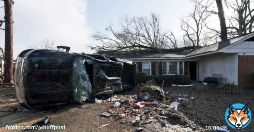 The tornado shredded the walls of homes, toppled roofs and uprooted trees in Selma, Alabama, a city etched in the history of the civil rights movement.