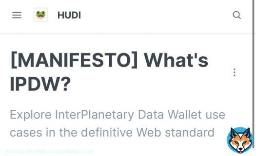 Exclusive sneak peek into what we're working on at #HUDI: groundbreaking #IPDW protocol will revolutionize data ownership and monetization!    Empowering users while keeping privacy & security as our top priority.   Say goodbye to centralized datata control! With HUDI&hellip;