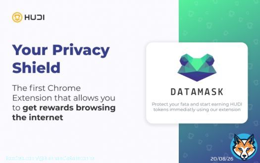 1/7 Unleash Your Data Superpowers!    Introducing #DataMask by HUDI: A powerful extension that empowers you to take control of your data, protect your privacy, and monetize your browsing experience!   Let's dive into the amazing features and benefitss of DataMask.