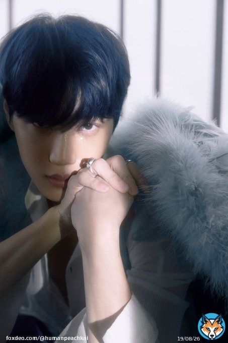 I'm so happy for his hair color comeback... he owns blue hair #ROVER_3rdTeaser #KAI #KAI_Rover @weareoneEXO