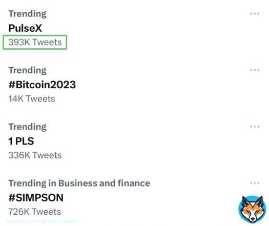 JUST IN: #PulseX is now trending 28x times as much as #Bitcoin   Day 2 and they all look like a joke   $HEX