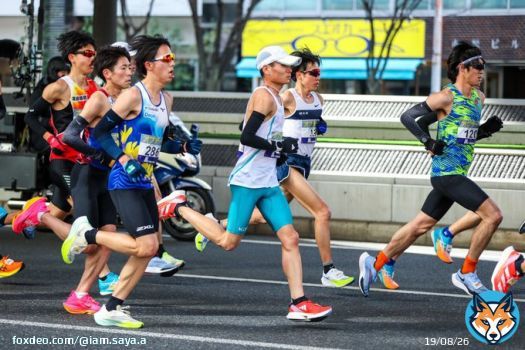 #大阪マラソン  \u25b7池田耀平選手(Kao)2:06:53