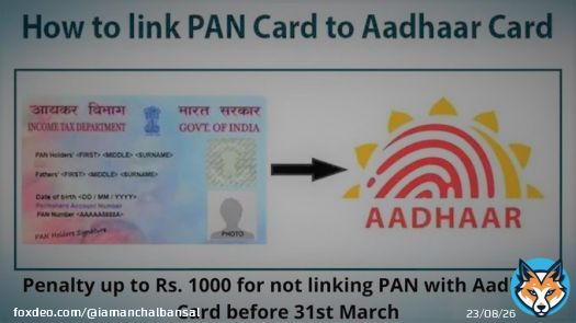 #Steps for Linking #Aadhaar with #PAN: Step 1: Visit #incometax Site by clicking on the link  Step 2: Under 'Quick Links', click on 'Link Aadhaar Status' Step 3: Enter your PAN and Aadhaar number and click on 'View Link Aadhaar Status' #government #uent #updates