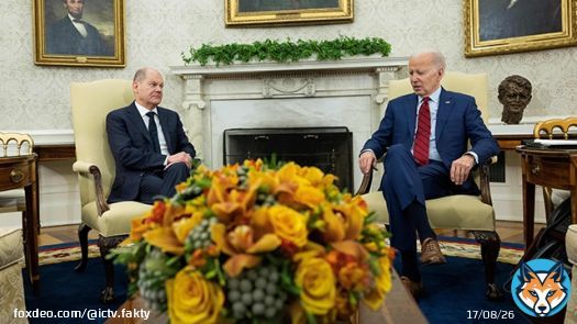 Пообіцяли й надалі підтримувати Україну: Байден і Шольц зустрілися в Білому домі