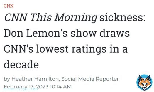 Nikki Haley is 51. Diva Don Lemon at 56 has the EQ of a bed bug, IQ = to Biden's and with his ratings he's way past his prime