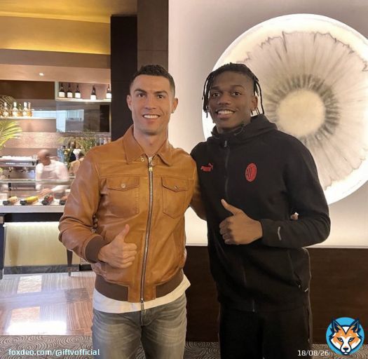 Ronaldo & Leao linking up in Saudi Arabia