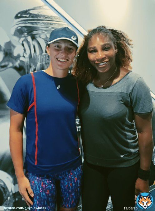 So...this is the highlight of my day. Congratulations on your amazing journey and legendary career @serenawilliams. Huge respect for everything that you have done for our sport.