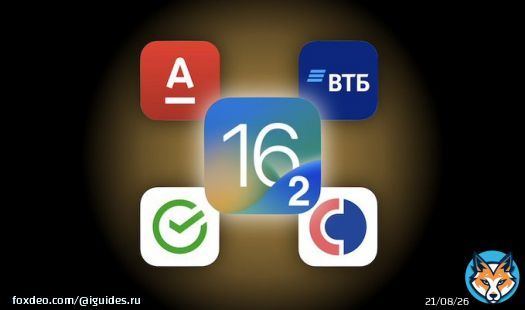 На iOS/iPadOS 16.2 запускаются и работают &laquo;Сбербанк&raquo;, СБОЛ, &laquo;Альфа-банк&raquo; и другие российские приложение. Некоторые пользователи испытывали проблемы с запуском утилиты &laquo;Почта России&raquo;, но, скорее всего, ошибку исправят с ближайшим апдейтом приложения.