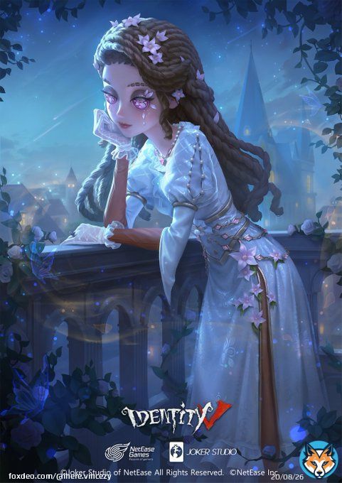 Dear Visitors, Without names or identities, in the soft murmur within that fractured smile, lies the promise of loving you. Love, its beauty almost surreal, yet as fragile as morning dew. 'Psychologist&rdquo; Deduction Star Costume will be available soon! #IdentityV #Psychologist