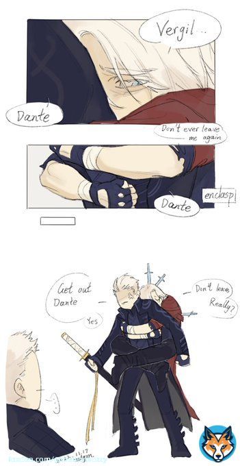 #DMC #DevilMayCry #Dante #Vergil  This hug Dante waited twenty years