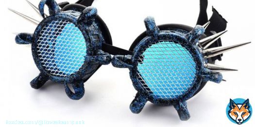 #steampunkwatches Street Fashion Rivets Cyberpunk Goggles  0.00