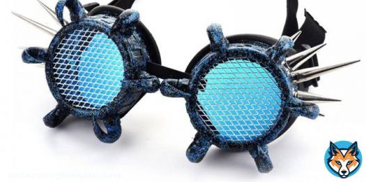 #steampunkwatches Street Fashion Rivets Cyberpunk Goggles  0.00