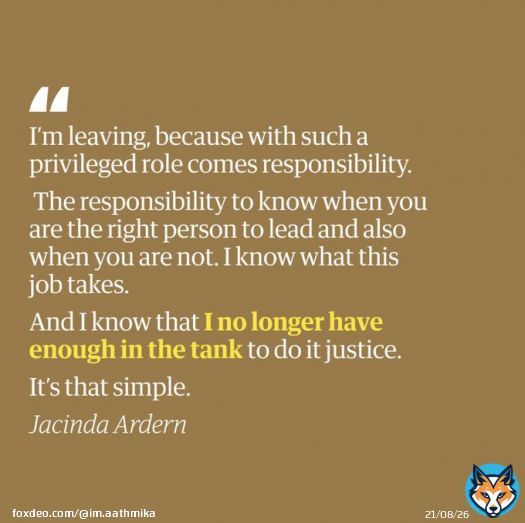 More power and respect! #jacindaardern
