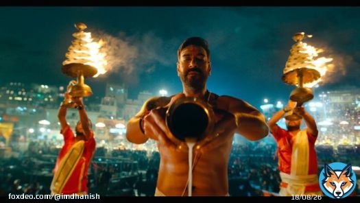 Celebrating the auspicious day of #Mahashivratri,@ajaydevgn shared his experience of shooting at the luminous Ganga ghat. Shooting for an aarti sequence for his film #Bholaa, #AjayDevgn was left enchanted. The actor shares his experience along with images from the maha aarti.