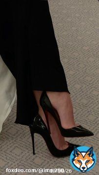 black heels