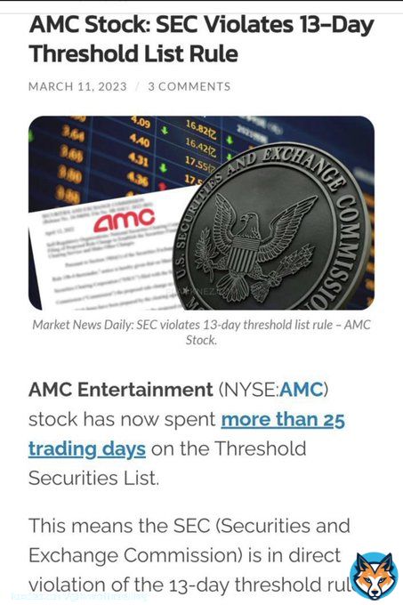 BREAKING NEWSThe US Stock market & ALL BANKS r complete criminal Ponzi SCHEME/SHAM top to bottom. All run by criminals who should be in prison! #AMC #GME #AMC500K #AMCNOTLEAVING #GMENOTLEAVING @GaryGensler RETWEET, BUY & HOLD! Shorts have NOTcovered/closed! #MOASS F U PAY US