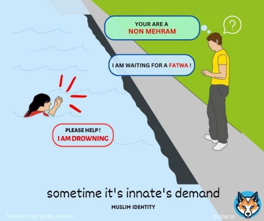 Sometimes it's Identity Crisis too!  Can anyone here tell us what's the solution for this scenario? 'Deen Al Fitrah' or !???  #Muslim_Identity #IslamicMessagingSystem   Let's explore and end this today '27th Ramadan' #LailatulQadar #شب_قدر #ليلة_القدلة_القدر