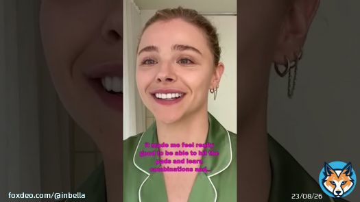 Chloe Grace Moretz learned MMA to defend herself #shorts      #Chlo&euml;GraceMoretz #FemaleCelebrities