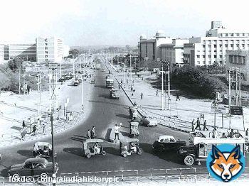 1950s/ 2016 ::  Street Scene at ITO , Delhi    #50YearChallenge