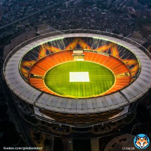 10 of the World's Largest Sport Stadiums   1. Narendra Modi Stadium, Gujarat, India