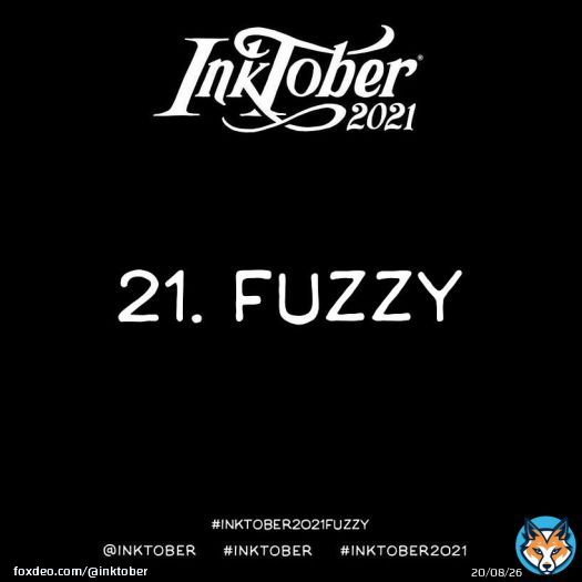 INKTOBER 2021 PROMPT 21: FUZZY What fuzzy friends might dominate today’s prompt? Lions? Tigers? Bears? Oh my! #inktober #inktober52 #inktober2021