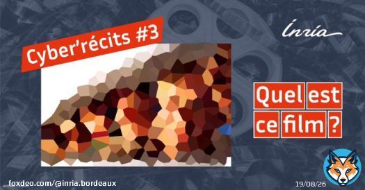[ #CyberR&eacute;cits 3]  #Quiz  Merci d&rsquo;avoir suivi cette deuxi&egrave;me s&eacute;quence autour de l&rsquo;intelligence artificielle #IA !  En attendant la suite, essayez de deviner le #film de la semaine prochaine &agrave; l&rsquo;aide de cet indice