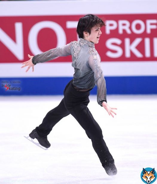 Happiness.  #ShomaUno on his way to becoming two-time World champion.   On this note, we say Thank You to all of you who found a good companion in @insideskating this edition of #WorldFigure . See you around.