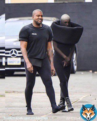 Kanye West and his Wife Step Out In Style To Church