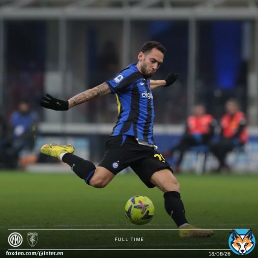 Full time.   #ForzaInter #InterEmpoli