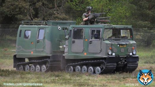 Германия передала Украине новый пакет военной помощи, куда вошли вездеходы Bandvagn 206