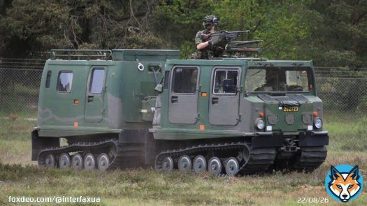 Германия передала Украине новый пакет военной помощи, куда вошли вездеходы Bandvagn 206
