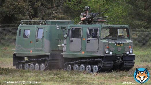 Германия передала Украине новый пакет военной помощи, куда вошли вездеходы Bandvagn 206
