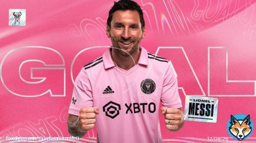Messi's free kick  #Messi????