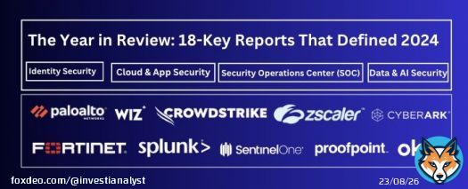 2024 was a big year for Software Analyst Cybersecurity Research (SACR), and I’m thrilled to welcome many new readers!  To mark the milestone year, I’ve aggregated all my research publications from the past year into one comprehensive report, coveringkey areas like:  Show more