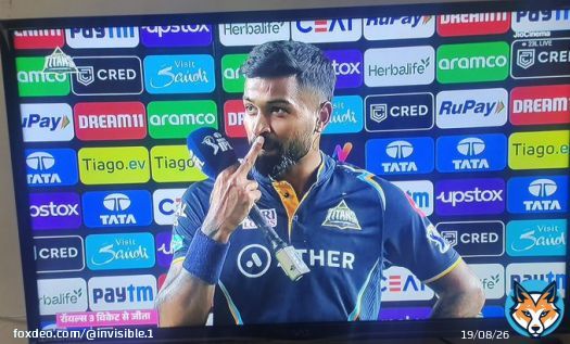 Shameless #HardikPandya   Showing middle finger to commentator and sledging Indian team mates are not at al look cool   Ur stupid Captaincy is one of reason of #GT 's failure  Learn to accept the defeat Bro.Hope #SanjuSamson taught you the consequencces of mess with him #GTvRR
