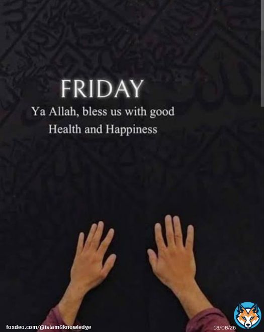 Ya Allah swt , bless us with good health and happiness.