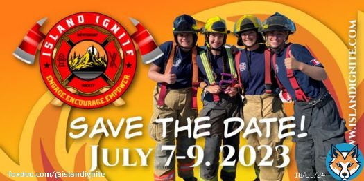 We are excited to announce that we have secured a host venue on Vancouver Island for July 7-9, 2023! Save the date! We will be working on updating our website and hope to share important details in the days ahead! #islandignite #savethedate #firstever #leadtheway #islandfirecamp