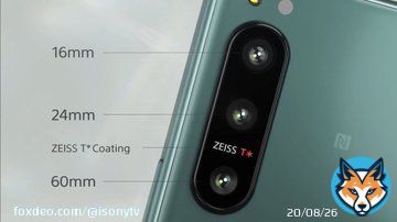 Sony Xperia 5 IV 16mm 24mm 60mm 120fps read-out speed for all sensors Technology from Alpha