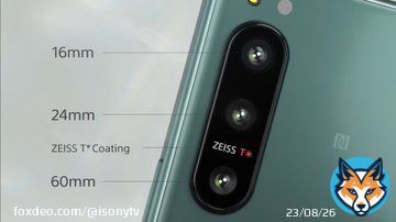 Sony Xperia 5 IV 16mm 24mm 60mm 120fps read-out speed for all sensors Technology from Alpha
