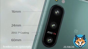 Sony Xperia 5 IV 16mm 24mm 60mm 120fps read-out speed for all sensors Technology from Alpha