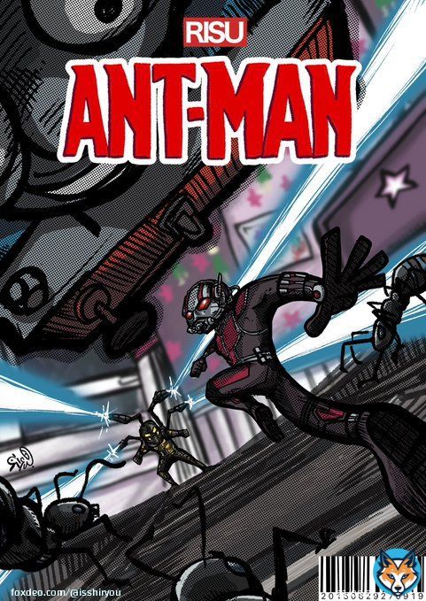【MCU ART】  「ANT-MAN(2015)」  #antman #AntManAndTheWaspQuantumania  #AntManAndTheWasp #アントマン #アントマンワスプ #MCU #marvelart #marvel #マーベル