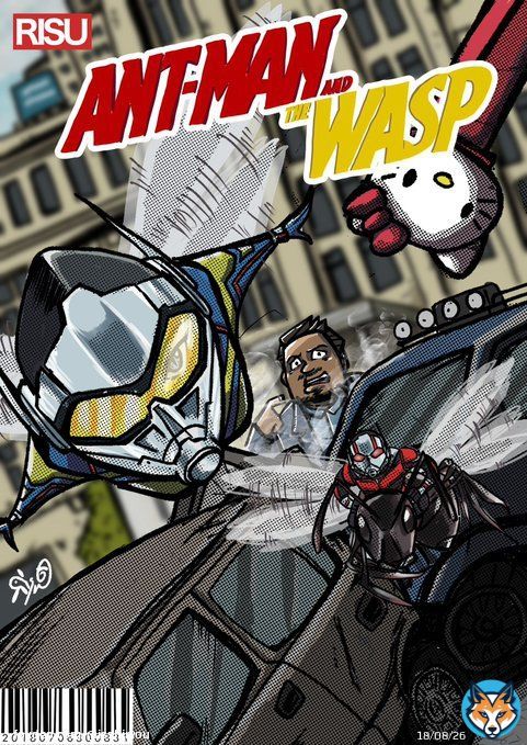 【MCU ART】  「ANTMAN AND THE WASP(2018)」  #antman&nbsp; #wasp #ルイス　#AntManAndTheWaspQuantumania&nbsp;  #AntManAndTheWasp&nbsp; #アントマン&nbsp; #アントマンワスプ&nbsp; #MCU #marvelart #marvel #マーベル