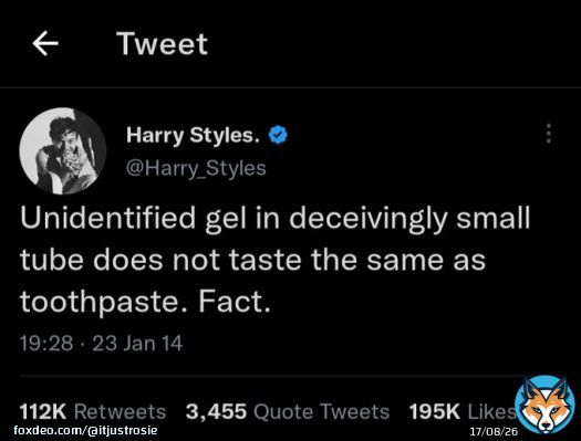 Louis Tomlinson kissed my friend in the saloon after googling some of his tweets and finding the meaning in urban dictionary. I can tell you, oli was so scared, the poor lad ran away.