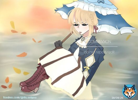 Commissioned by a friend of mine from Instagram! #artmoots #ArtistOnTwitter #commisionclosed #commissionart #VioletEvergarden