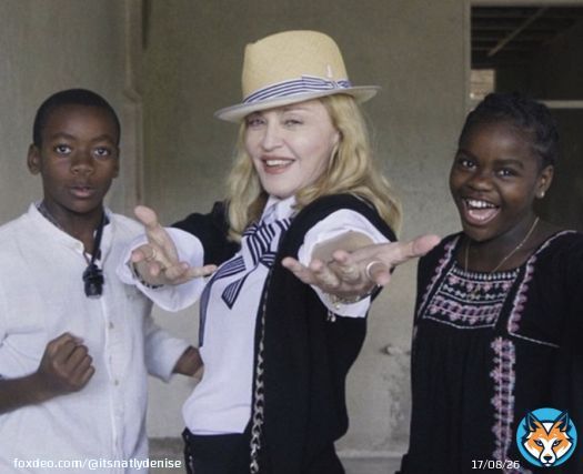 Madonna did return back to Malawi with Mercy......